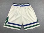 NBA Milwaukee Bucks 2019-20 city shorts Brodé